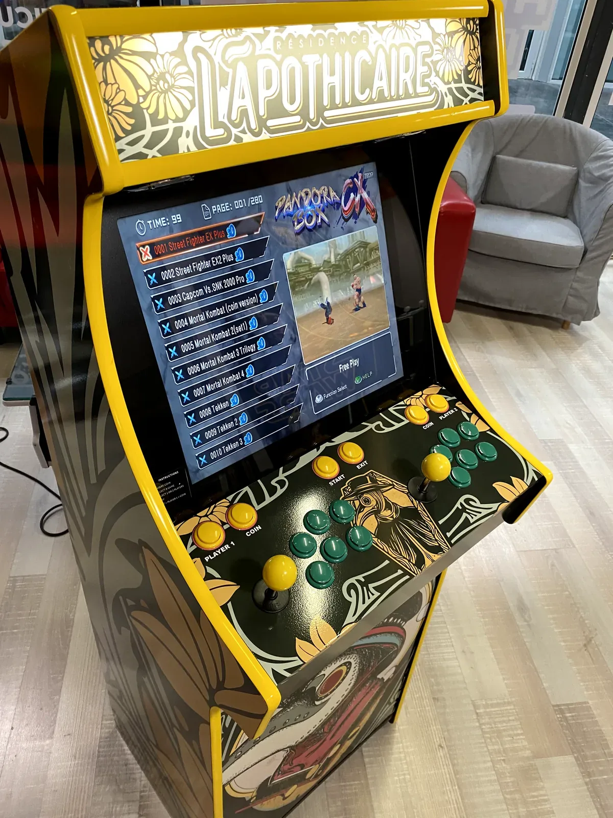 Mini borne d’arcade