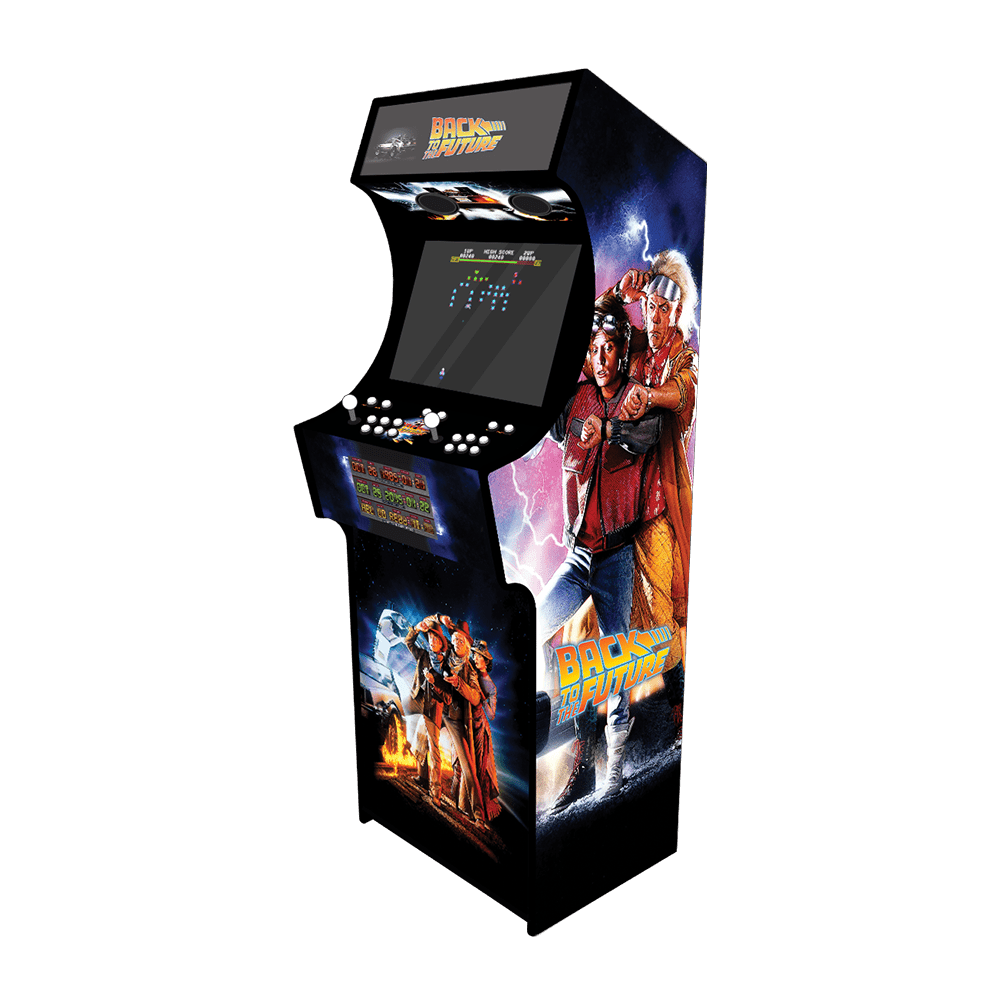 Borne Back to the future coté droit