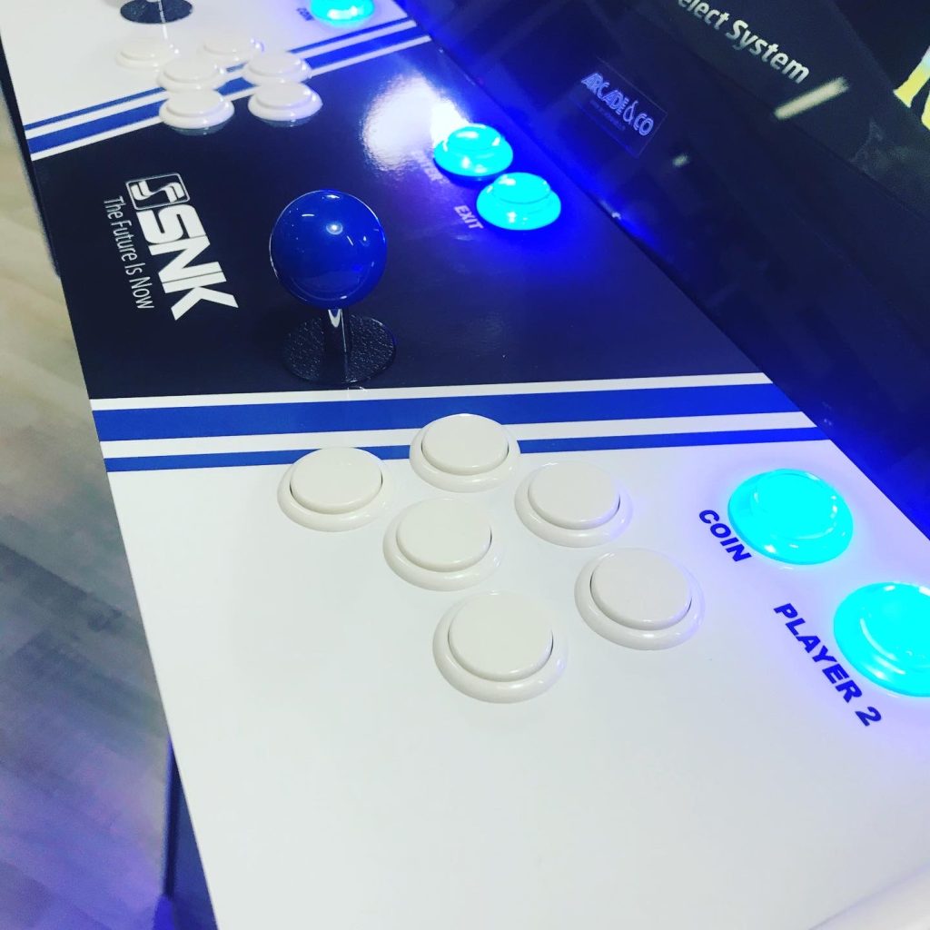 Borne arcade SNK Neogeo panel rétroéclairé