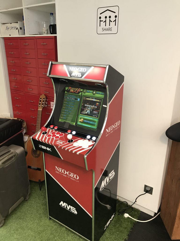 mini borne arcade noe-geo
