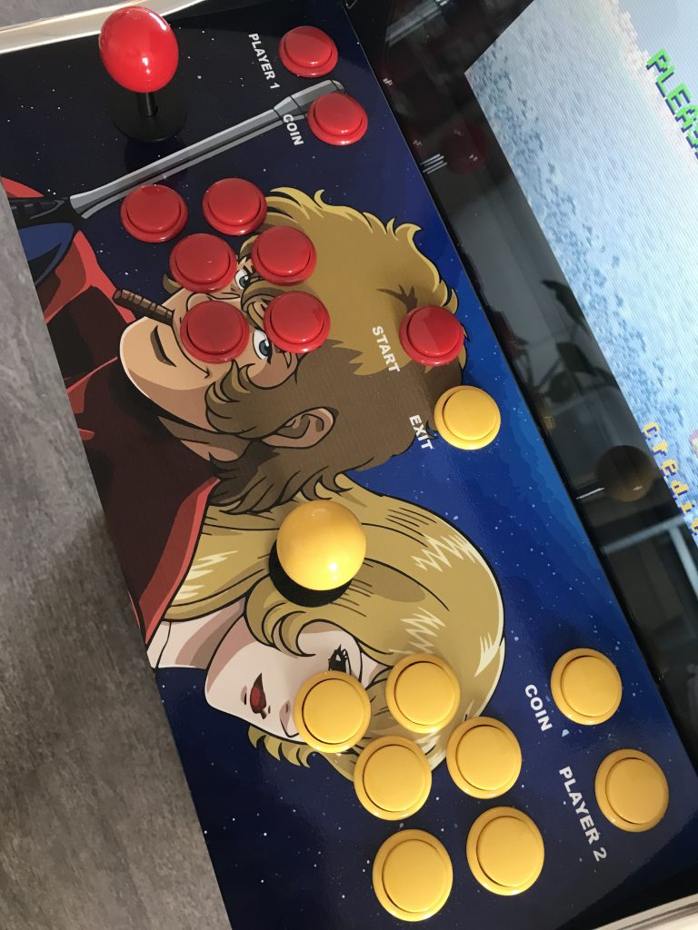 panel borne d'arcade cobra